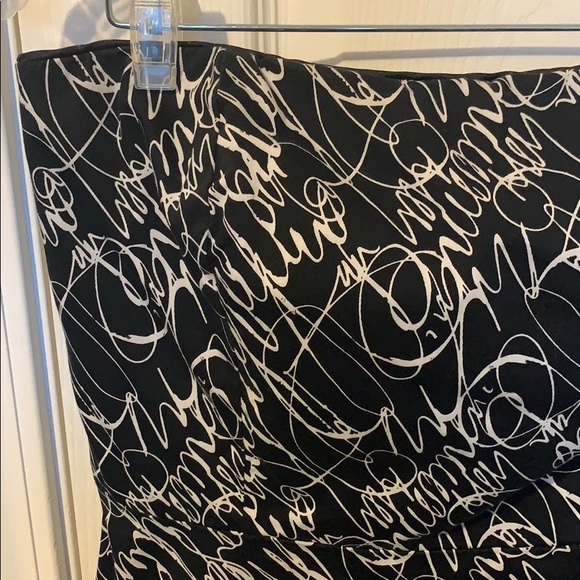 Fun strapless, a-line dress! - Picture 2 of 4